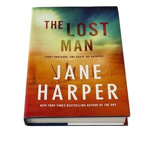 The Lost Man by Jane Harper Hardcover Thriller Mystery Suspense Book